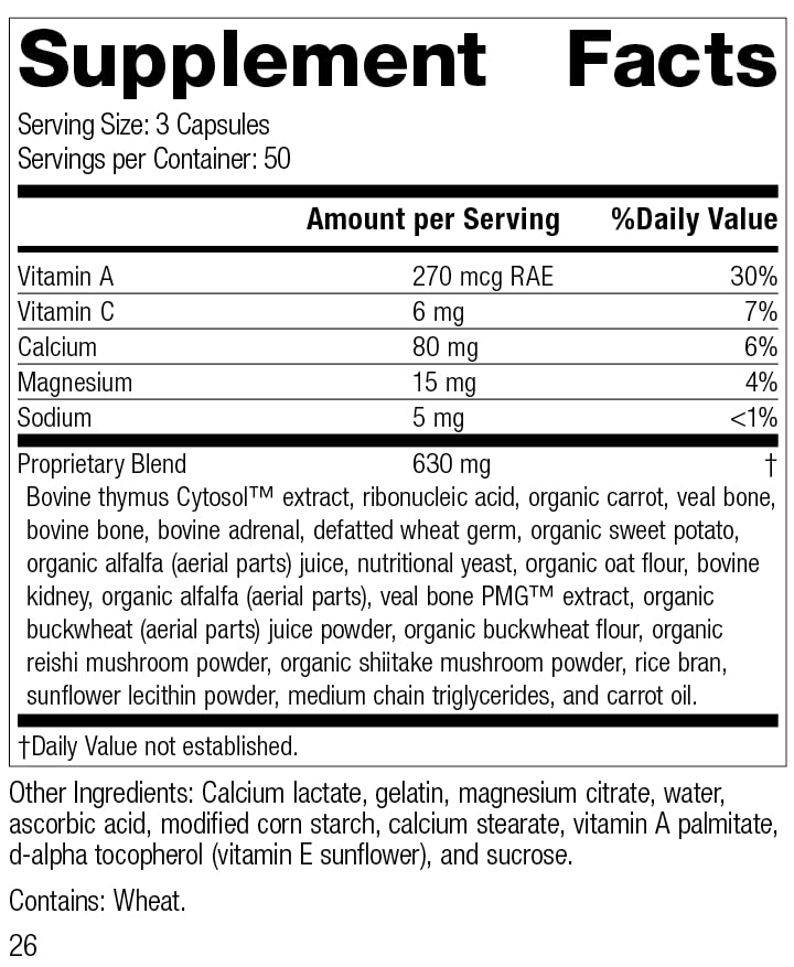 Foto 3 pulgar | Suplemento Standard Process Congaplex 150 Cápsulas - Venta Internacional.