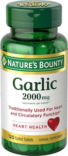 Foto 1 | Suplemento Nature's Bounty De Ajo Sin Olor, 2000 Mg, 120 Comprimidos - Venta Internacional.