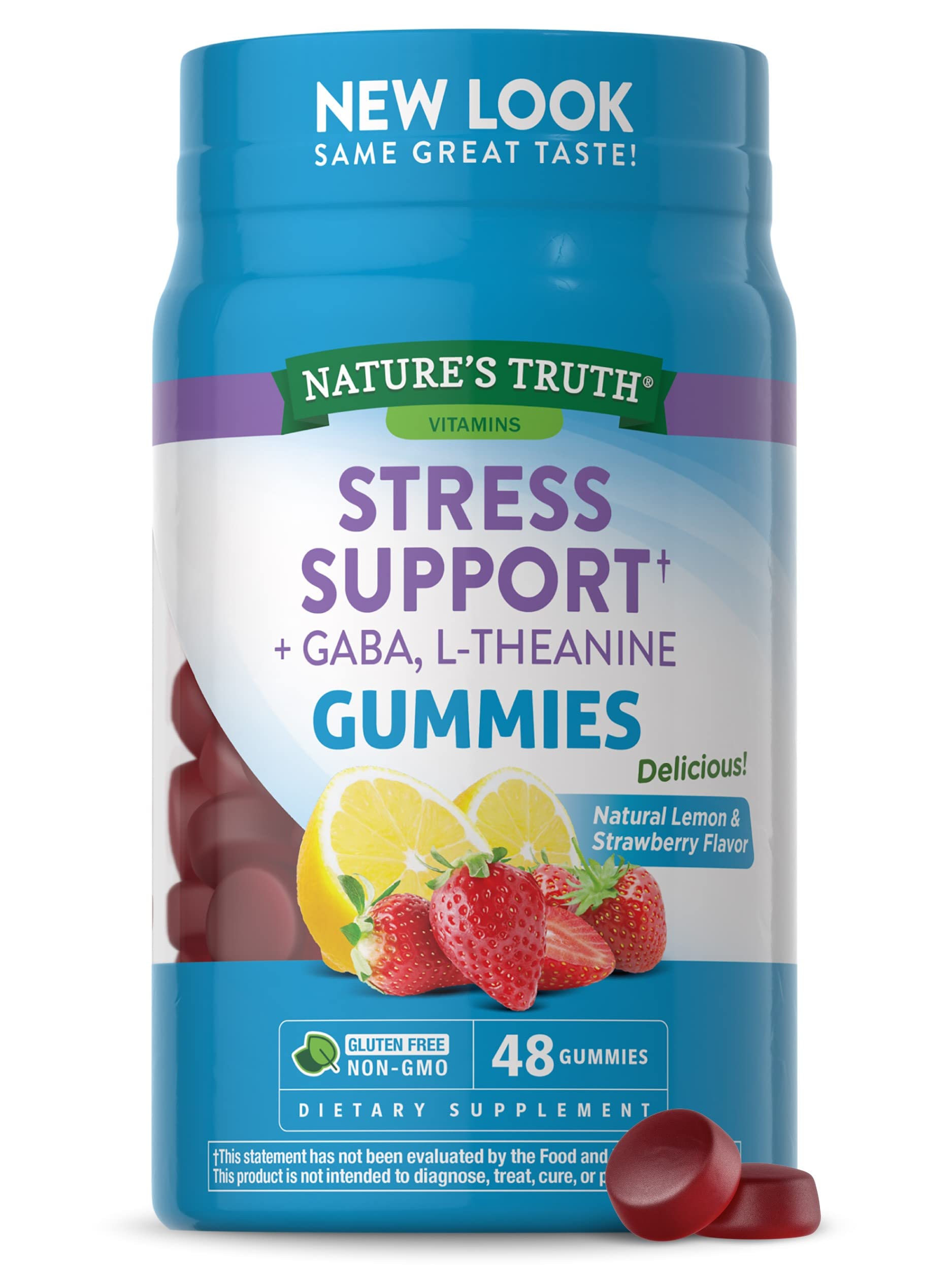 Foto 2 pulgar | Complementa Las Gomitas Nature's Truth Para Aliviar El Estrés Para Adultos - Venta Internacional.