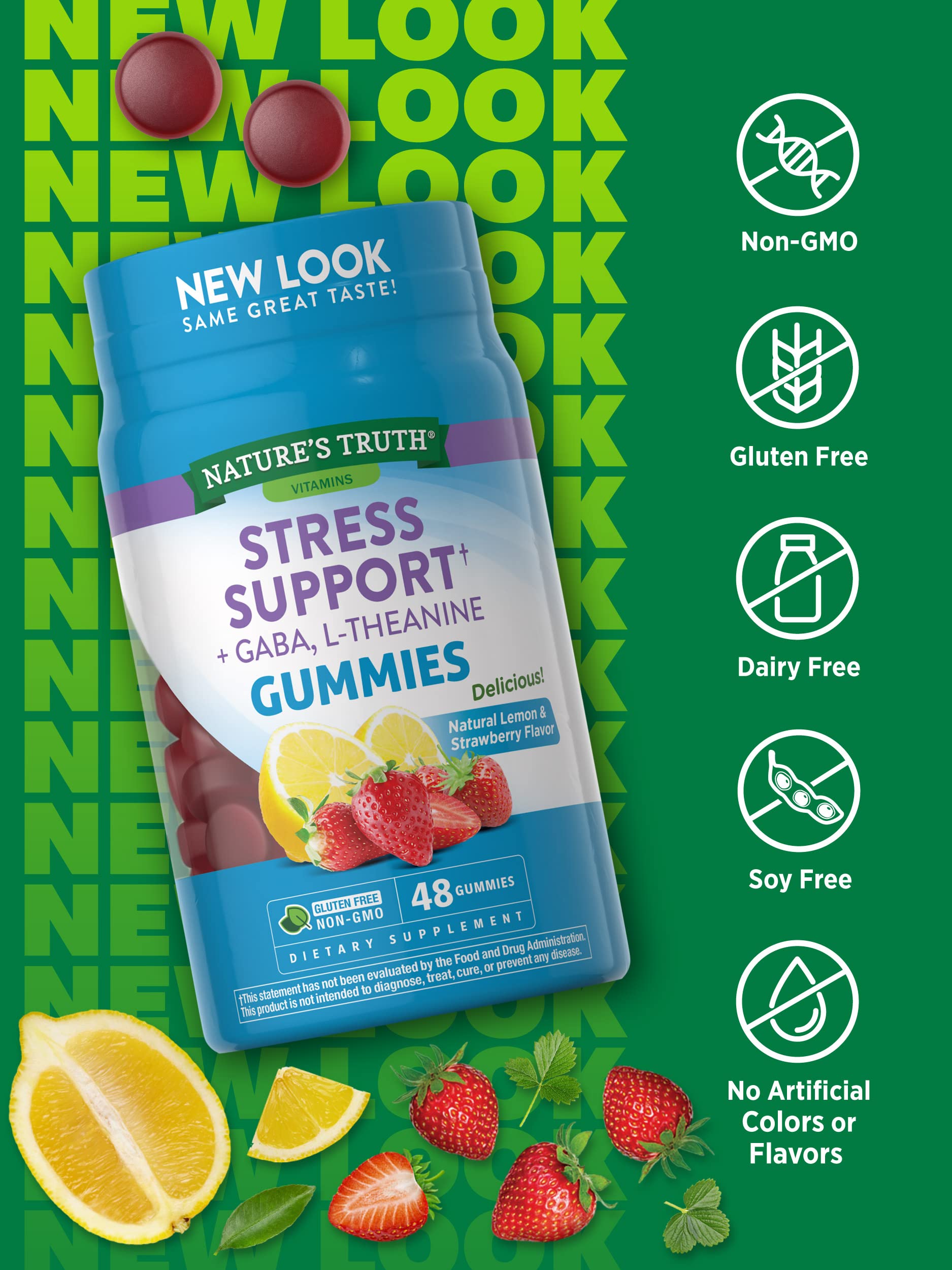 Foto 4 | Complementa Las Gomitas Nature's Truth Para Aliviar El Estrés Para Adultos - Venta Internacional.