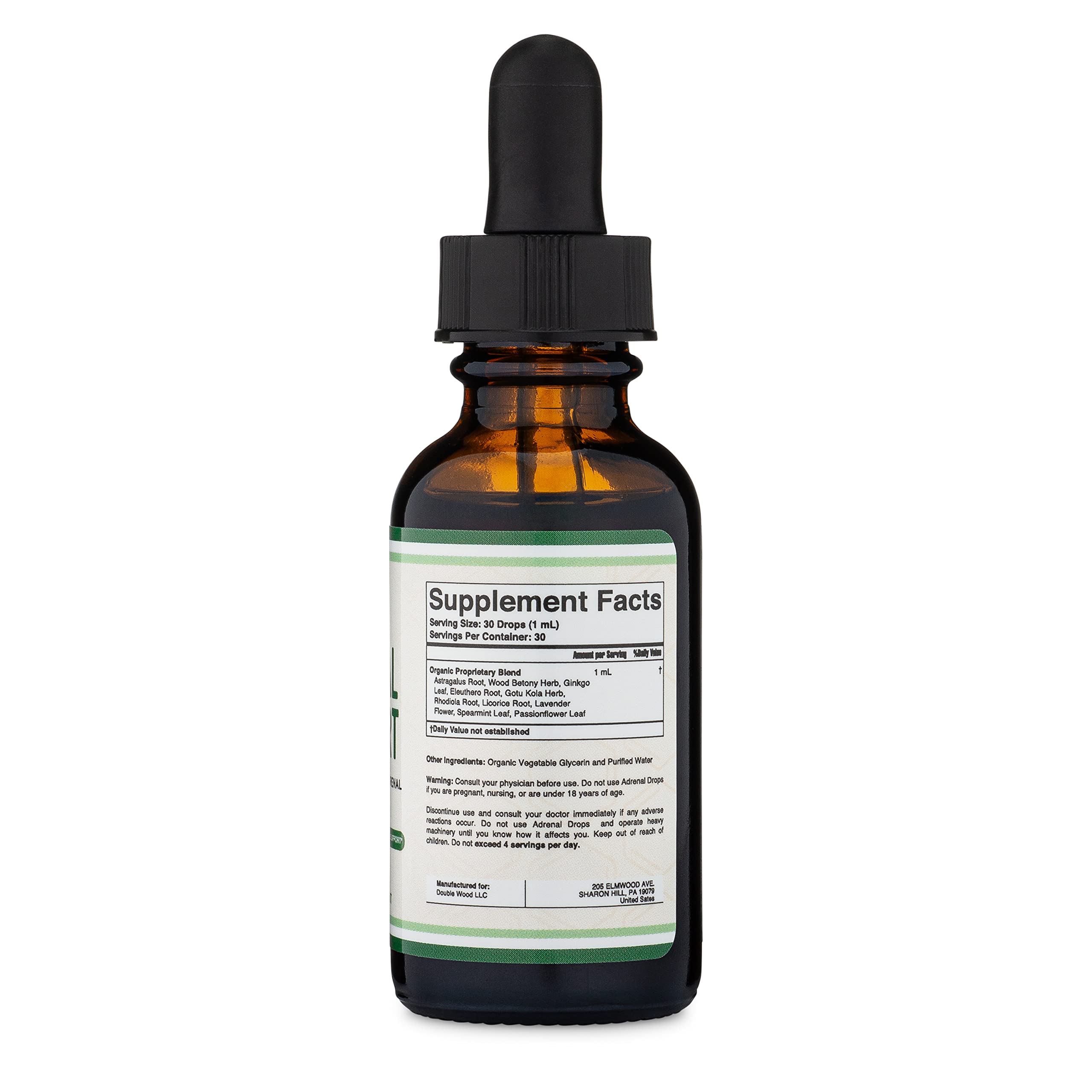 Foto 3 pulgar | Suplementos De Apoyo Suprarrenal Double Wood Liquid Drops - Venta Internacional.