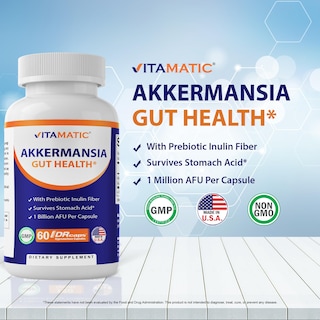 Foto 4 | Suplemento Vitamático Akkermansia Muciniphila Gut Health 60 Cápsulas - Venta Internacional.