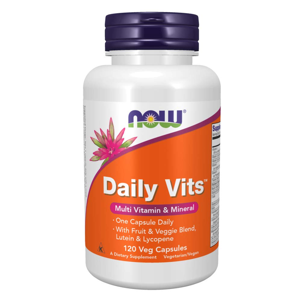 Suplements Now Foods Daily Vits Con Frutas Y Verduras, 120 Cápsulas - Venta Internacional.