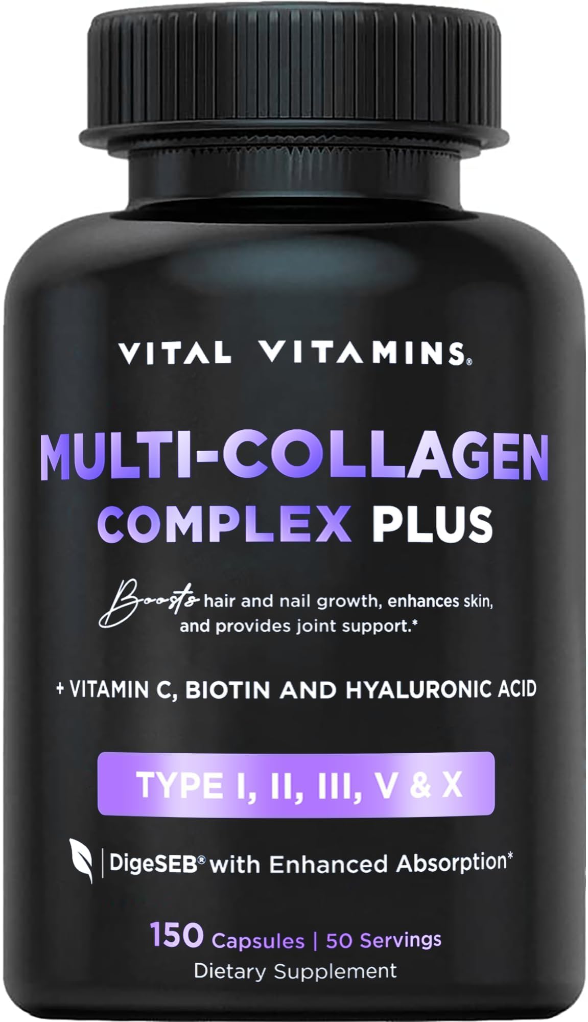 Foto 2 pulgar | Suplemento Vital Vitamins Multi Collagen Plus Para La Belleza - Venta Internacional.