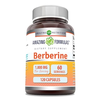 Foto 1 | Suplemento Amazing Formulas Berberine 1000 Mg 120 Cápsulas - Venta Internacional.