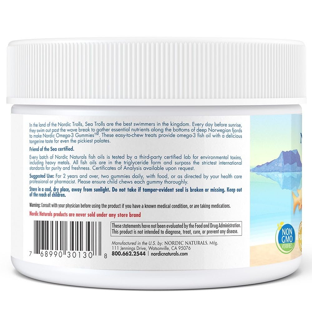 Foto 4 pulgar | Suplemento Nordic Naturals Nordic Omega-3 Gomies 60 Unidades - Venta Internacional.