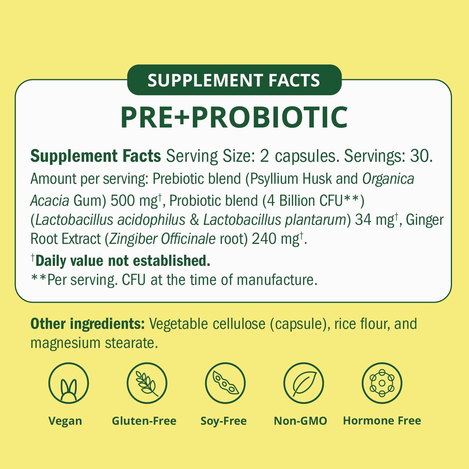 Foto 3 pulgar | Suplemento Semaine Super Powered Prebiotic + Probiotic Women - Venta Internacional.
