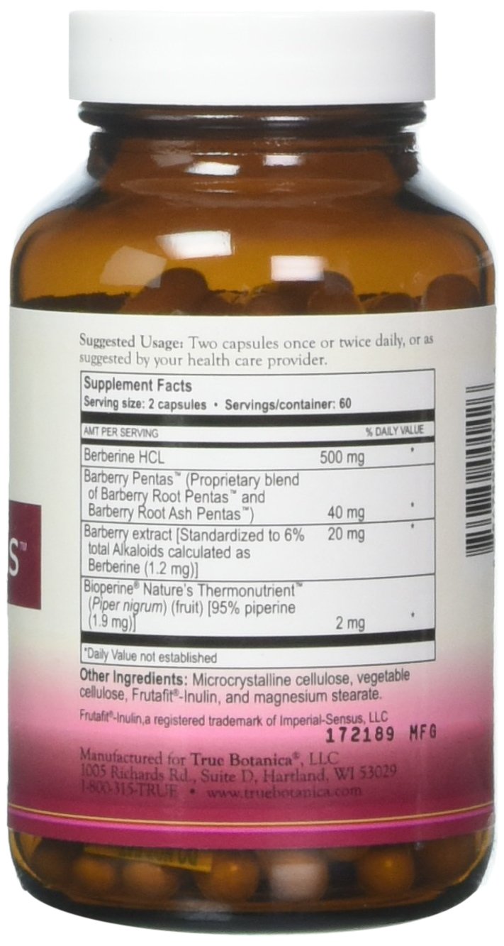 Foto 3 pulgar | Suplemento True Botanica Berberine Plus 120 Cápsulas - Venta Internacional.