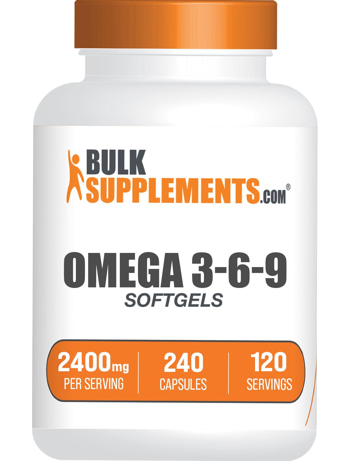 Foto 2 pulgar | Cápsulas Blandas Omega 3-6-9 De Supplement Bulksupplements.com 240 Ml - Venta Internacional.