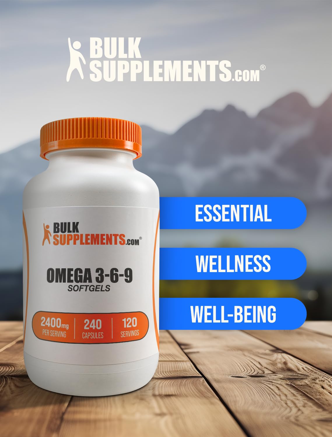 Foto 6 pulgar | Cápsulas Blandas Omega 3-6-9 De Supplement Bulksupplements.com 240 Ml - Venta Internacional.
