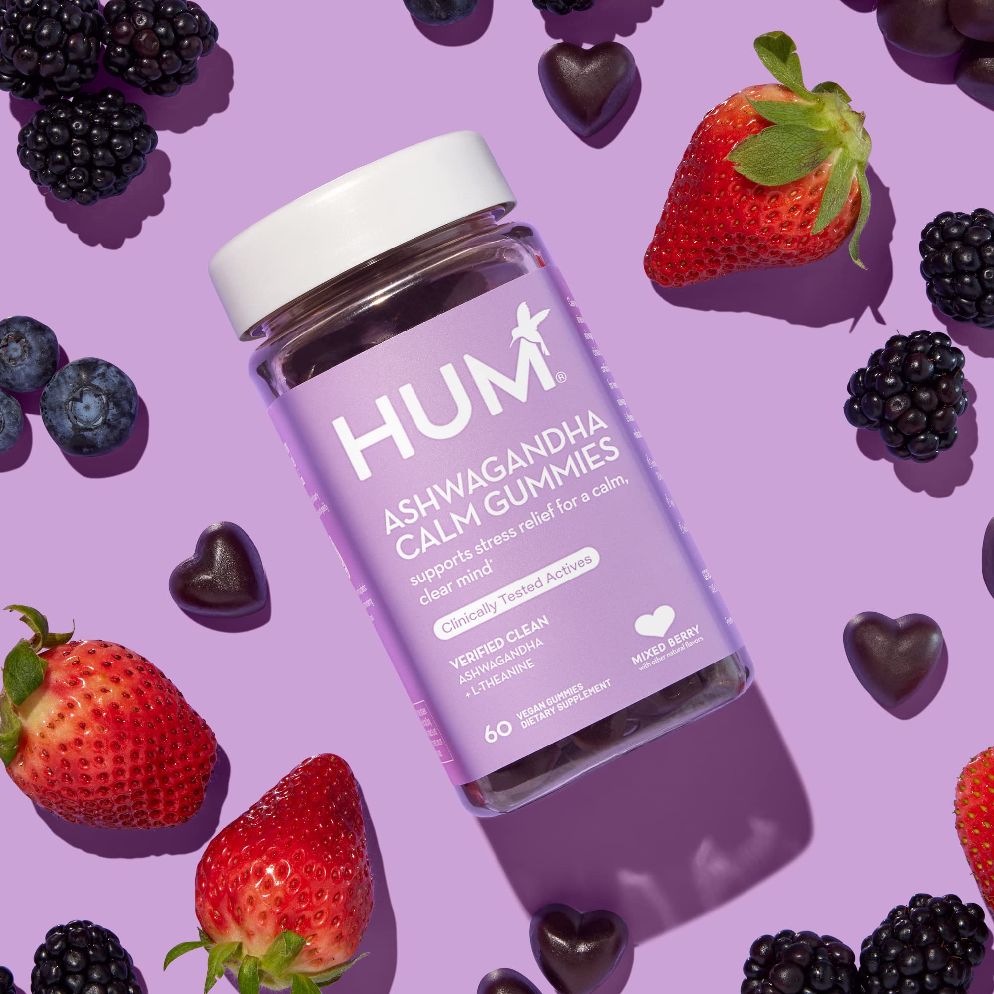 Foto 7 | Suplemento Hum Ashwagandha Calm Con 60 Gomitas De L-teanina - Venta Internacional.