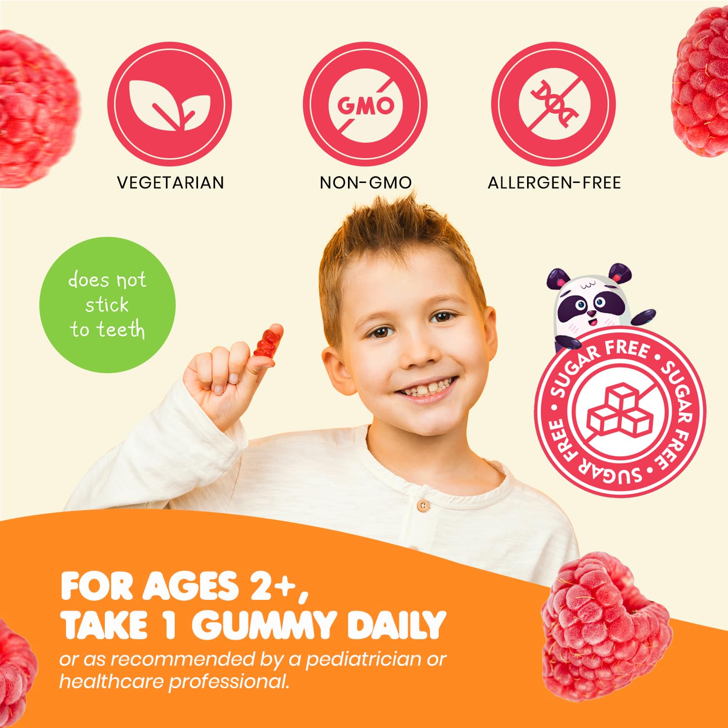 Foto 2 | Gomitas De Magnesio Dr. Moritz Sin Azúcar Calm Para Niños Y Adultos - Venta Internacional.