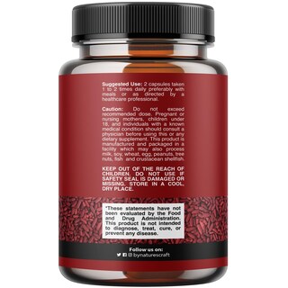 Foto 2 | Suplemento De Arroz De Levadura Roja Artesanal De Natures, 1200 Mg Con 100 Mg De Coq10 - Venta Internacional.