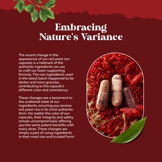 Foto 6 | Suplemento De Arroz De Levadura Roja Artesanal De Natures, 1200 Mg Con 100 Mg De Coq10 - Venta Internacional.