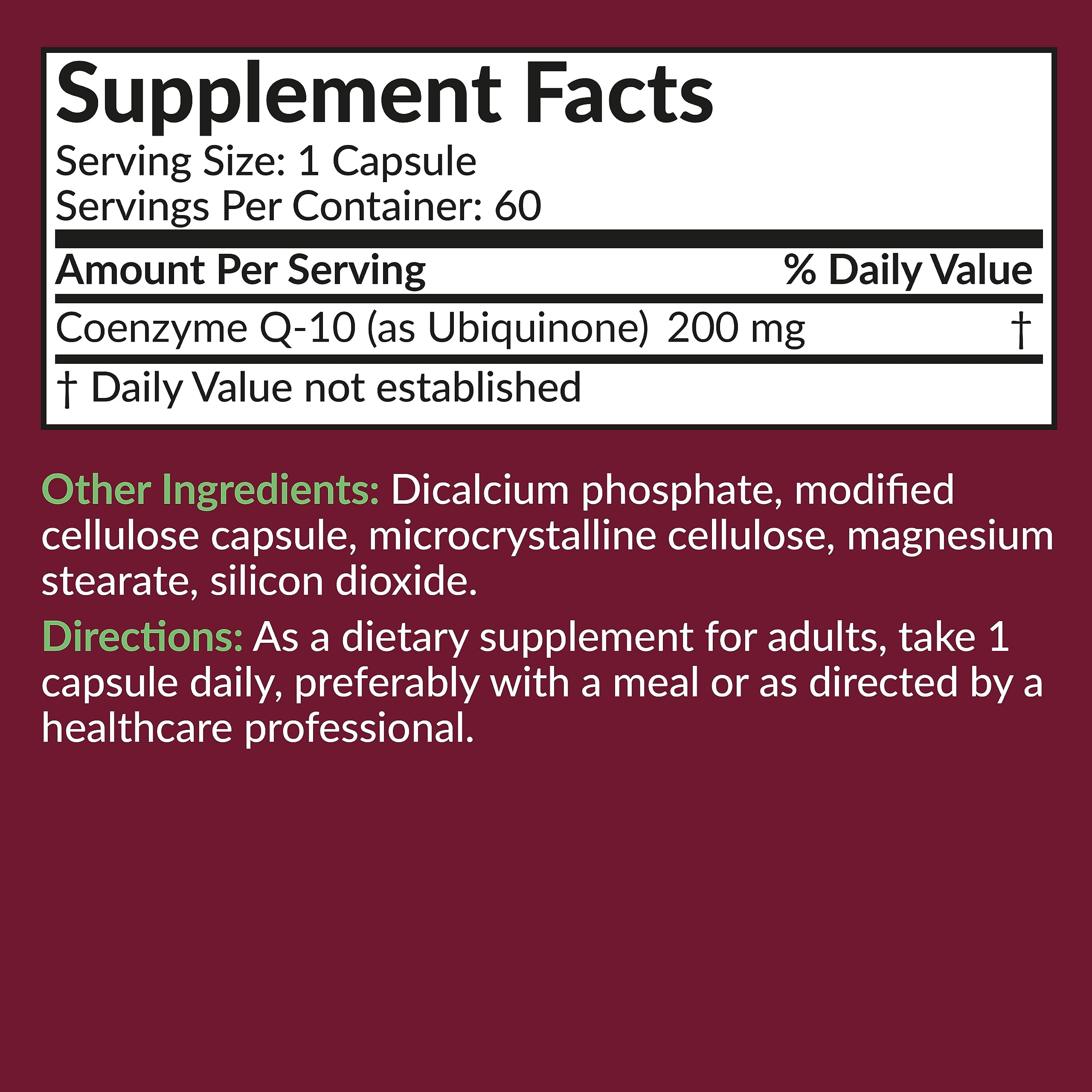 Foto 7 pulgar | Suplemento Futurebiotics Coq10 200 Mg Cellular Energy 60 Cápsulas - Venta Internacional.
