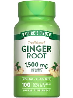 Foto 1 | Suplemento Nature's Truth, Cápsulas De Raíz De Jengibre, 1500 Mg, 100 Unidades - Venta Internacional.