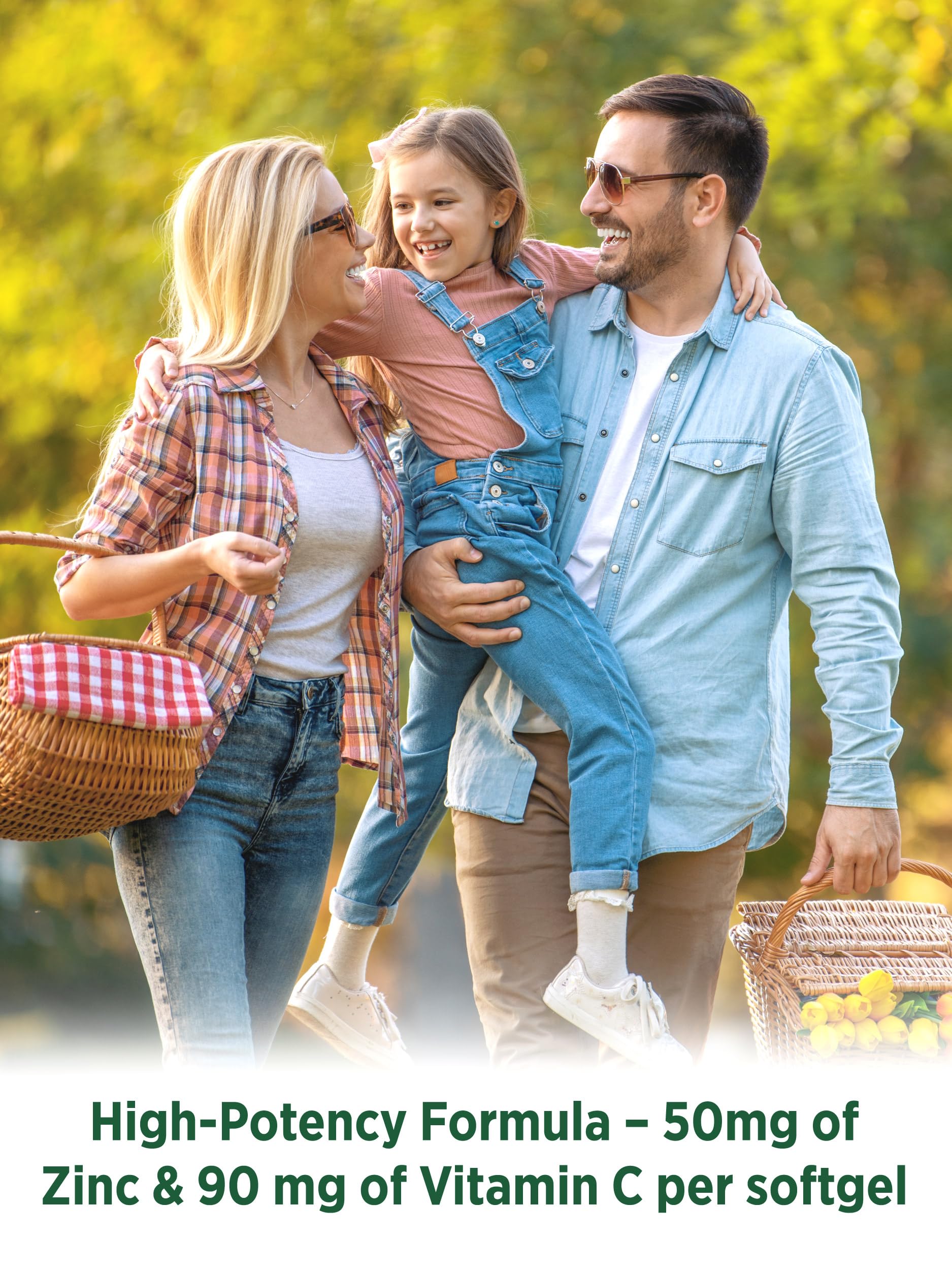 Foto 5 pulgar | Complemente Nature's Truth Zinc 50 Mg Con Vitamina C 200 Cápsulas Blandas - Venta Internacional.