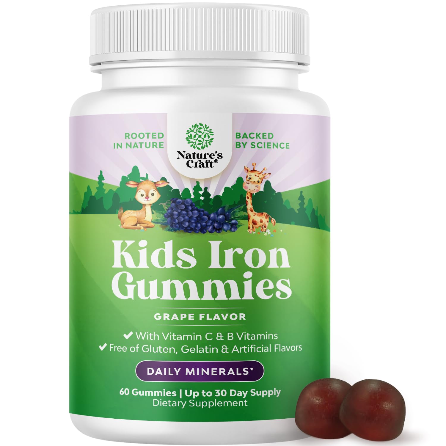 Foto 1 | Suplemento Multivitamínico Natures Craft Tasty Kids Con Gomitas De Hierro - Venta Internacional.
