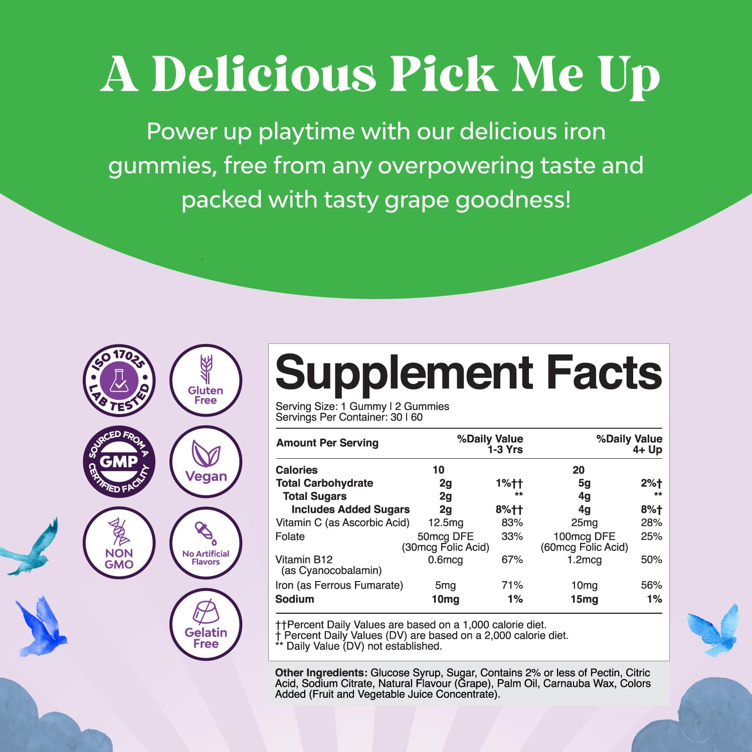 Foto 4 pulgar | Suplemento Multivitamínico Natures Craft Tasty Kids Con Gomitas De Hierro - Venta Internacional.