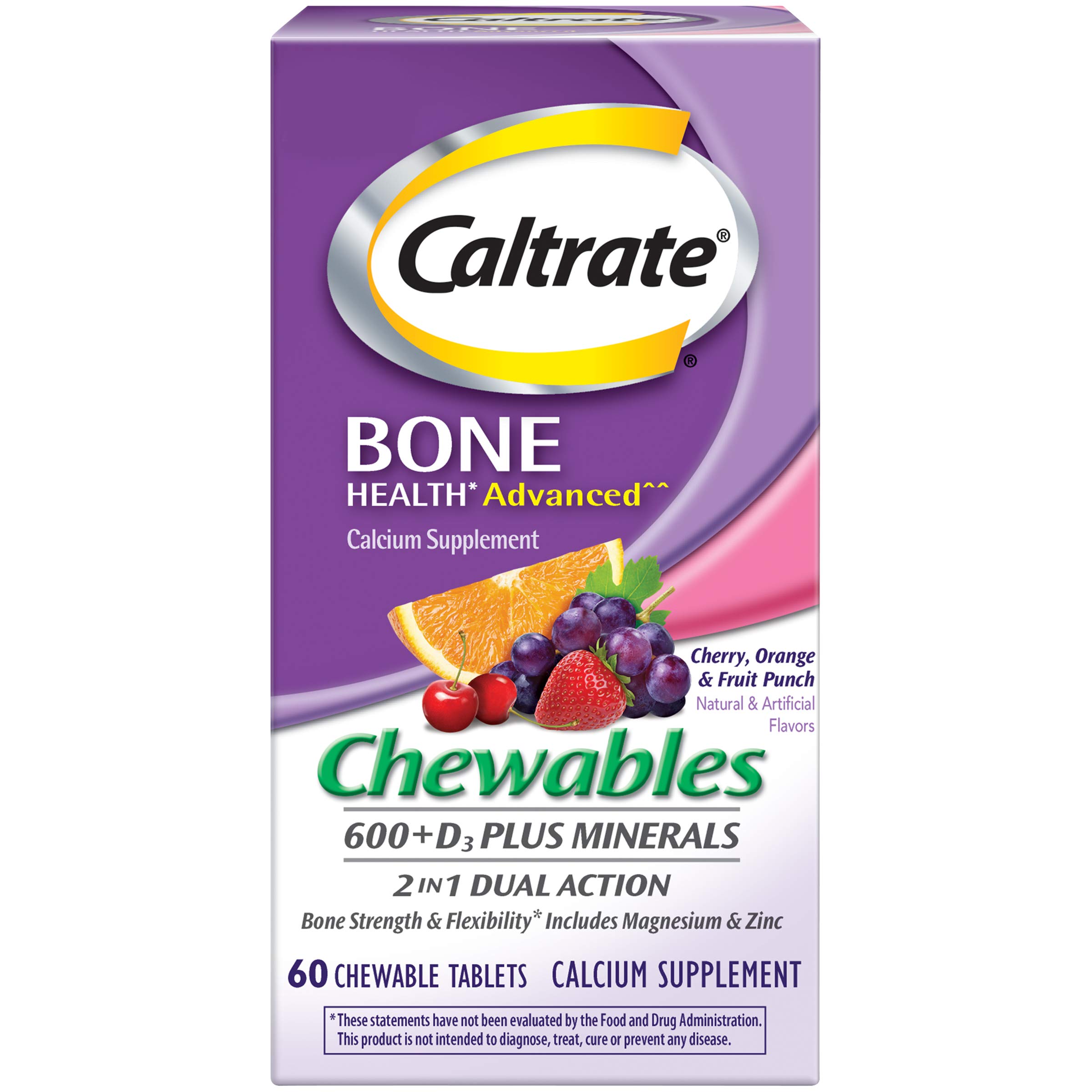 Foto 2 pulgar | Suplemento Caltrate Chewables 600 +d3 Plus Minerals 60 Comprimidos - Venta Internacional.