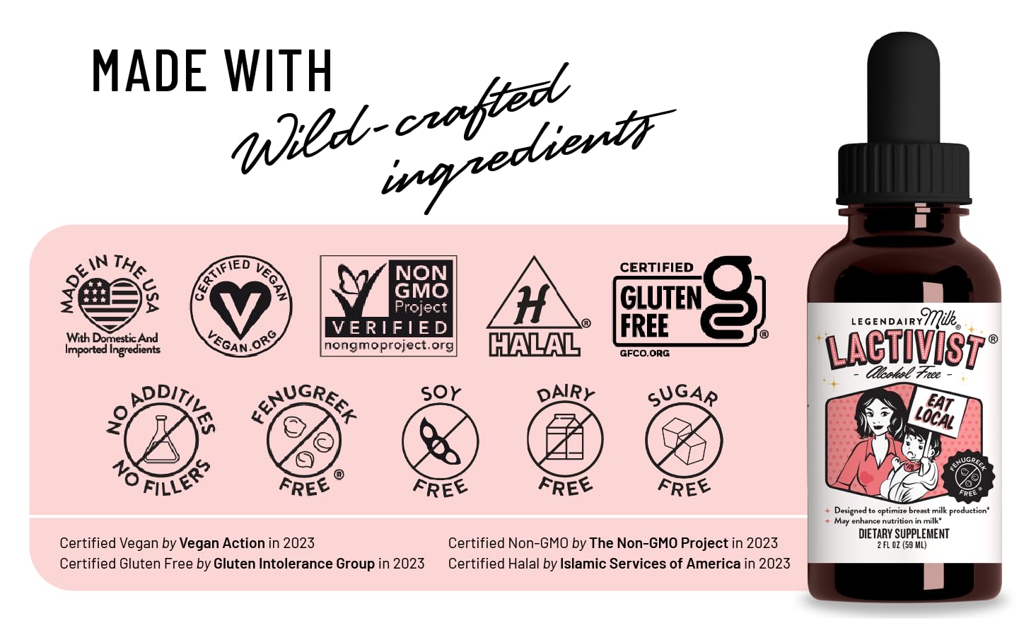 Foto 3 pulgar | Suplemento Para Lactancia Legendairy Milk Lactivist Drops 60 Ml - Venta Internacional.