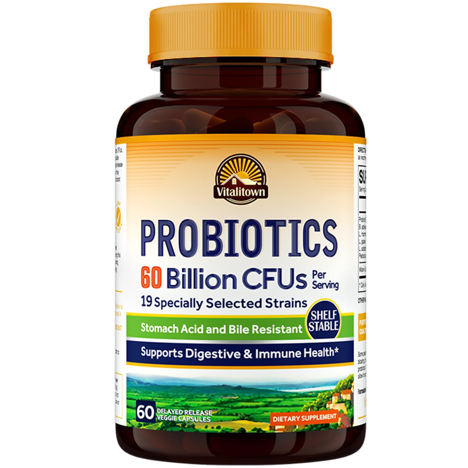 Foto 2 pulgar | Complemente Los Probióticos Y Prebióticos De Vitalitown: 60 Mil Millones De Ufc - Venta Internacional.