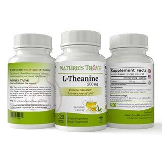 Foto 2 | Suplemento Nature's Trove L-teanina 200 Mg 120 Cápsulas - Venta Internacional.