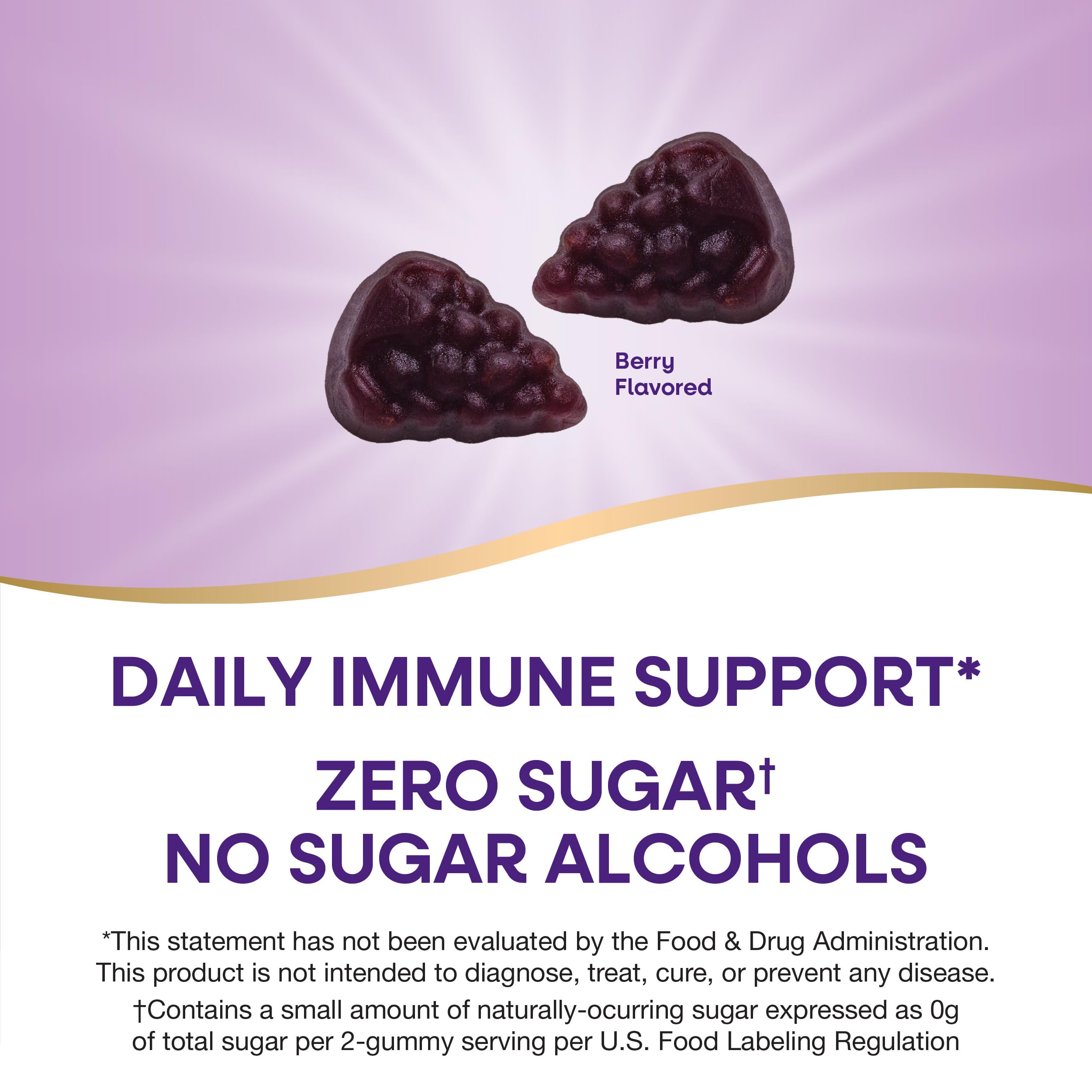 Foto 3 pulgar | Gominolas Nature's Way Sambucus Zero Sugar Immune 70 Unidades - Venta Internacional.