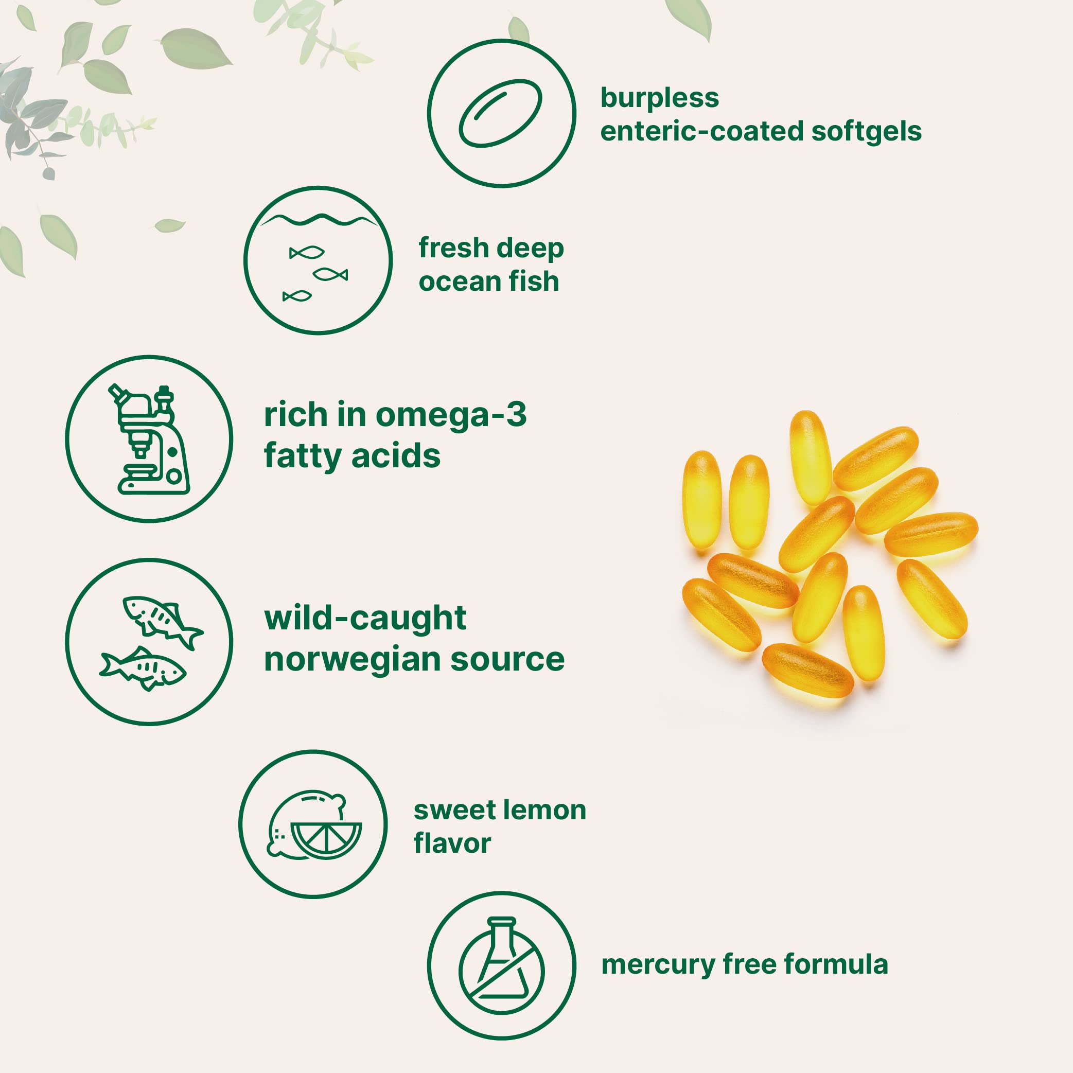 Foto 4 pulgar | Suplementos: Microingredientes, Aceite De Pescado Omega 3, Dha, 1000 Mg - Venta Internacional.