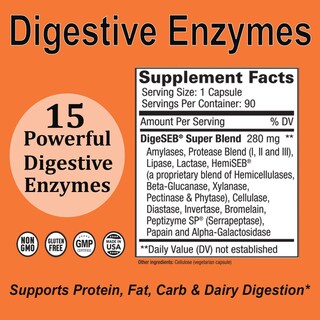 Foto 2 | Suplemento De Enzimas Digestivas Ast Enzymes Digest-gi Ultra 90 C - Venta Internacional.
