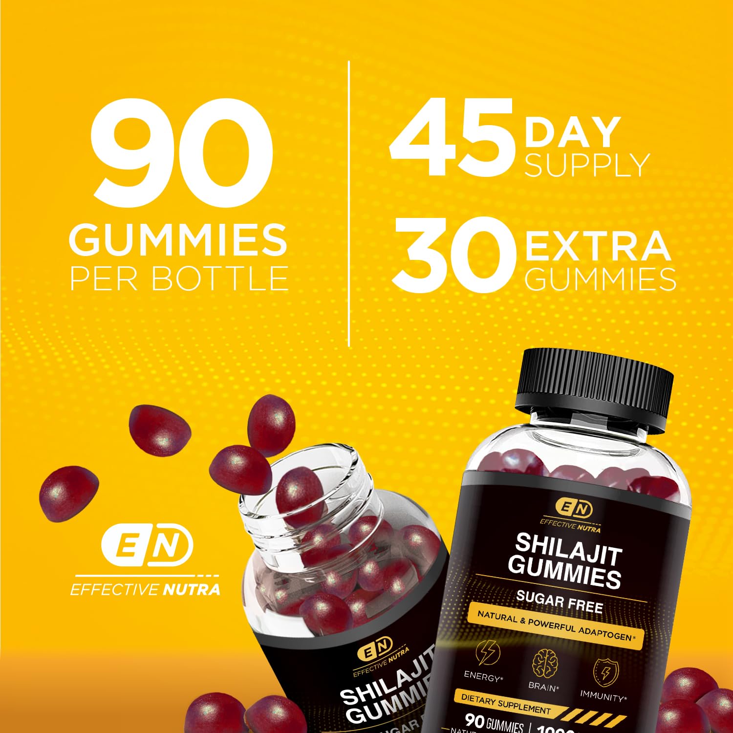 Foto 5 pulgar | Suplemento Efectivo: Gomitas Nutra Shilajit, 1000 Mg, Sin Azúcar - Venta Internacional.