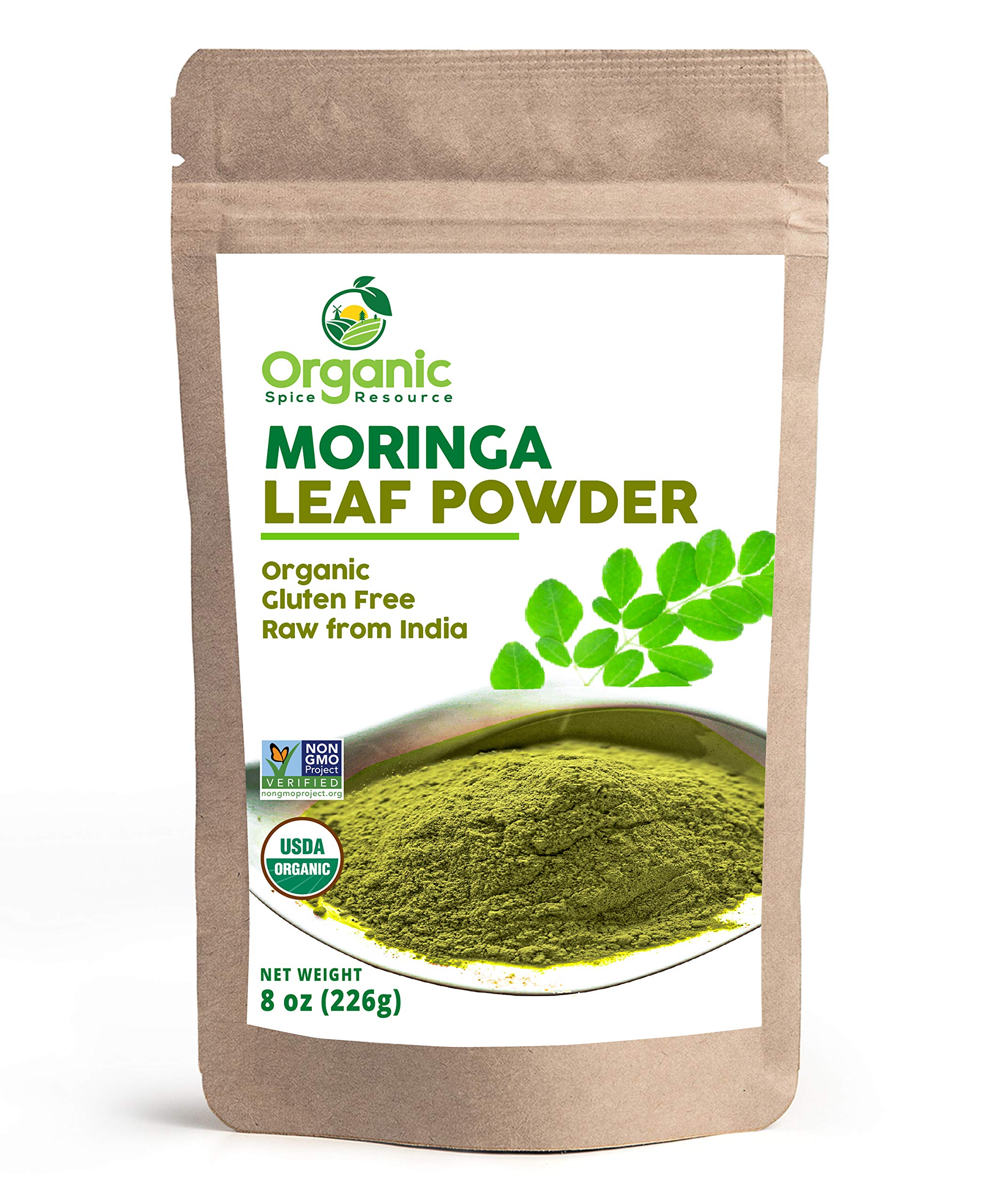 Foto 2 pulgar | Especias Orgánicas En Polvo De Moringa 226 G Usda Organic - Venta Internacional.