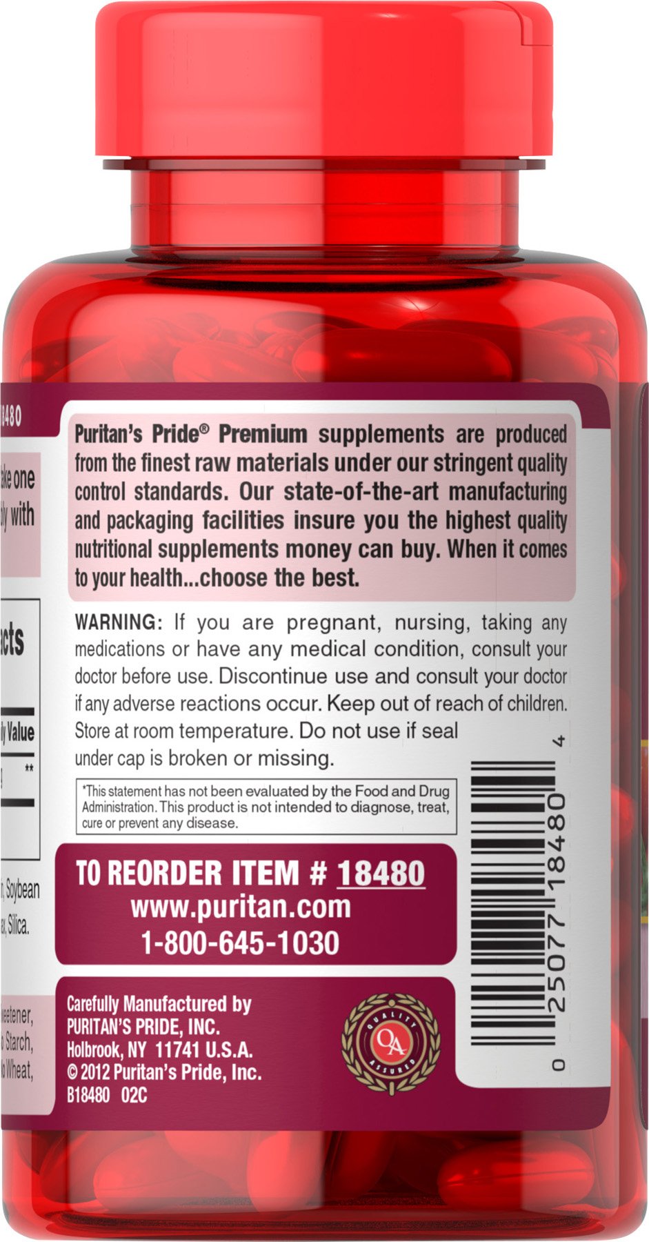 Foto 4 | Complemente 40 Mg De Licopeno De Puritan's Pride Para La Salud De La Próstata - Venta Internacional.