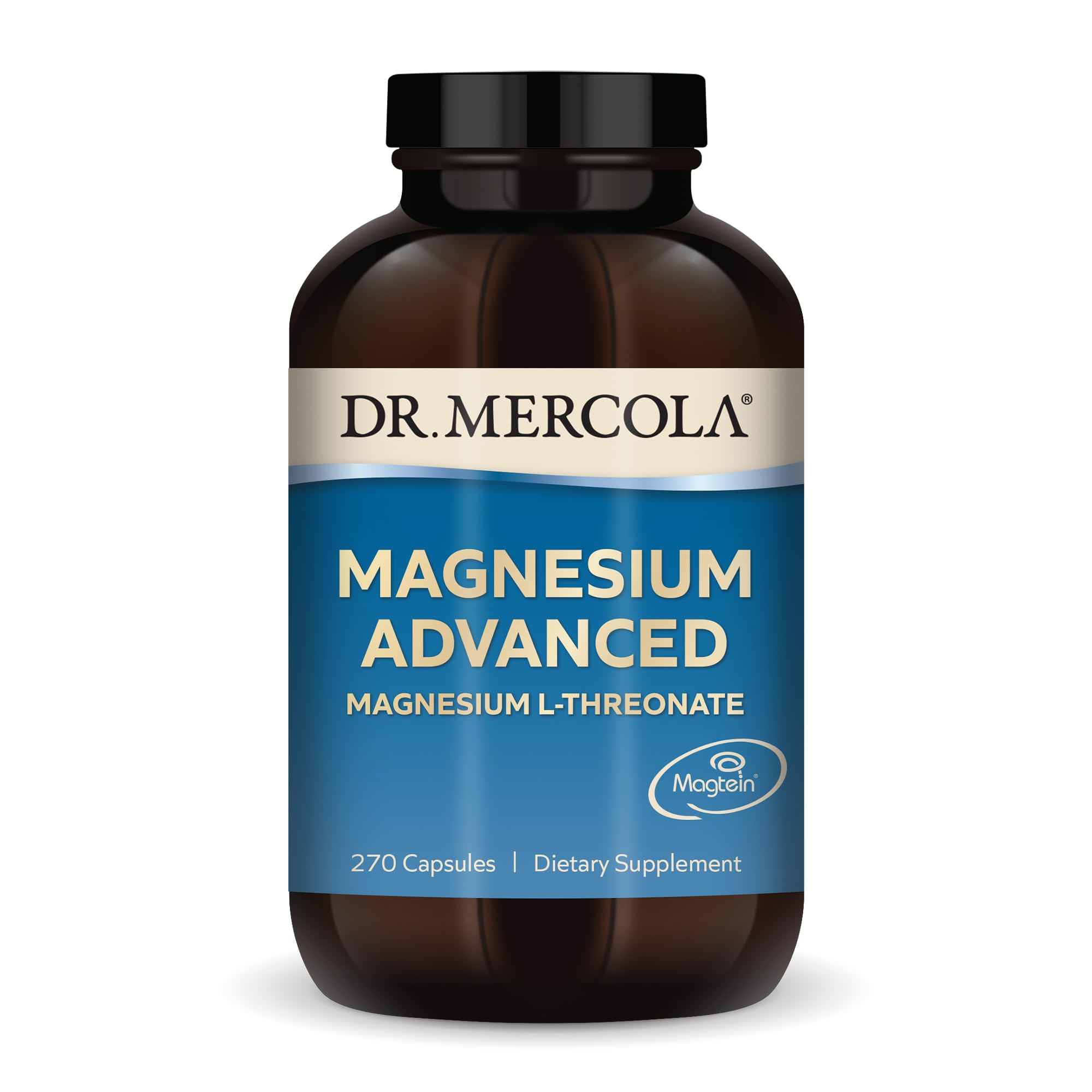 Suplemento Dr. Mercola Magnesium Advanced 270 Cápsulas - Venta Internacional.