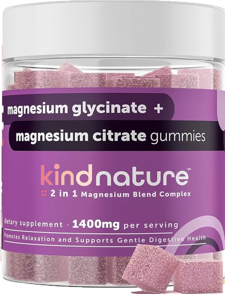 Gomitas Con Complejo De Magnesio Supplement Kind Nature, 1000 Mg - Venta Internacional.