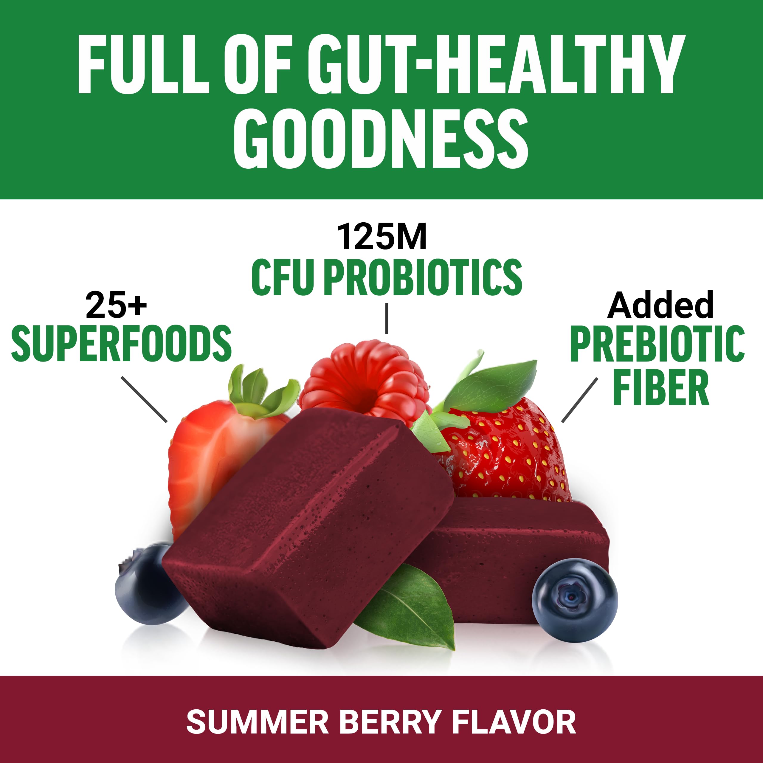 Foto 4 pulgar | Suplemento Force Factor Smarter Greens Superfood Chews 180 - Venta Internacional.