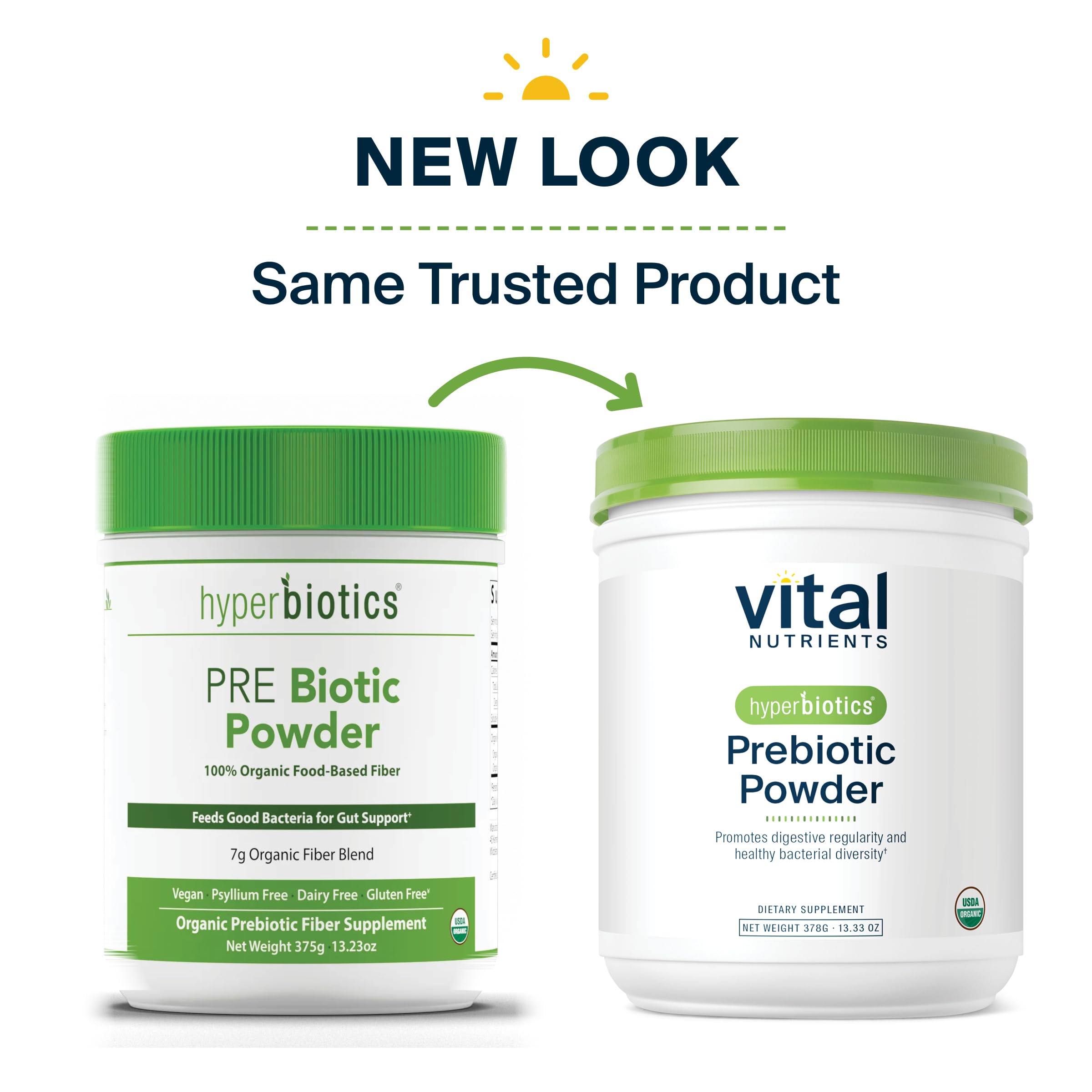 Foto 4 pulgar | Polvo Prebiótico Supplement Hyperbiotics Vital Nutrients - Venta Internacional.
