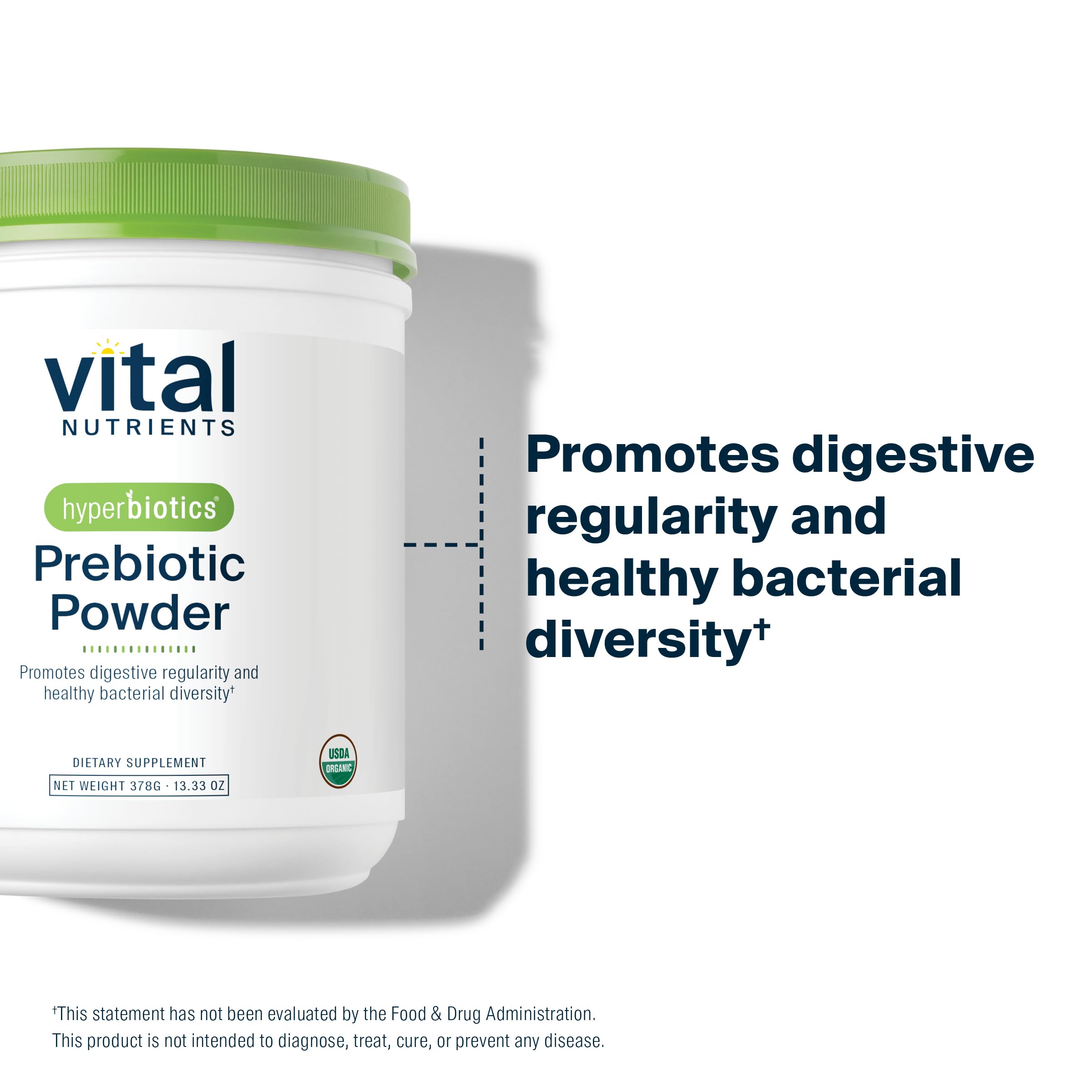 Foto 5 pulgar | Polvo Prebiótico Supplement Hyperbiotics Vital Nutrients - Venta Internacional.