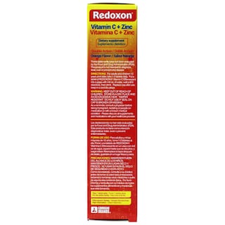 Foto 6 | Suplemento Redoxon De Vitamina C Y Zinc, 20 Tabletas Efervescentes - Venta Internacional.