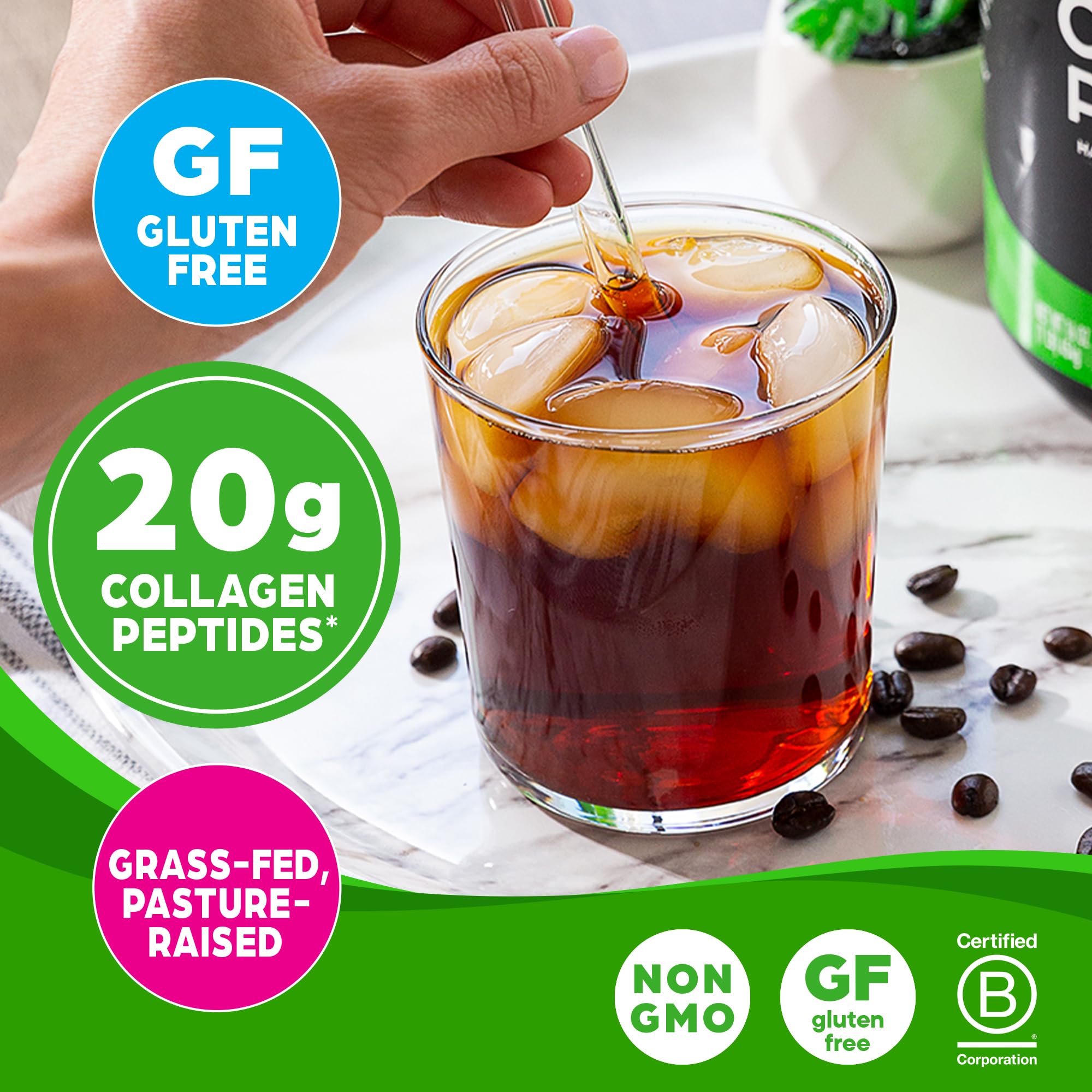 Foto 4 pulgar | Péptidos De Colágeno En Polvo Orgain Hidrolizados, 20 G, Tipo I Y Iii - Venta Internacional.