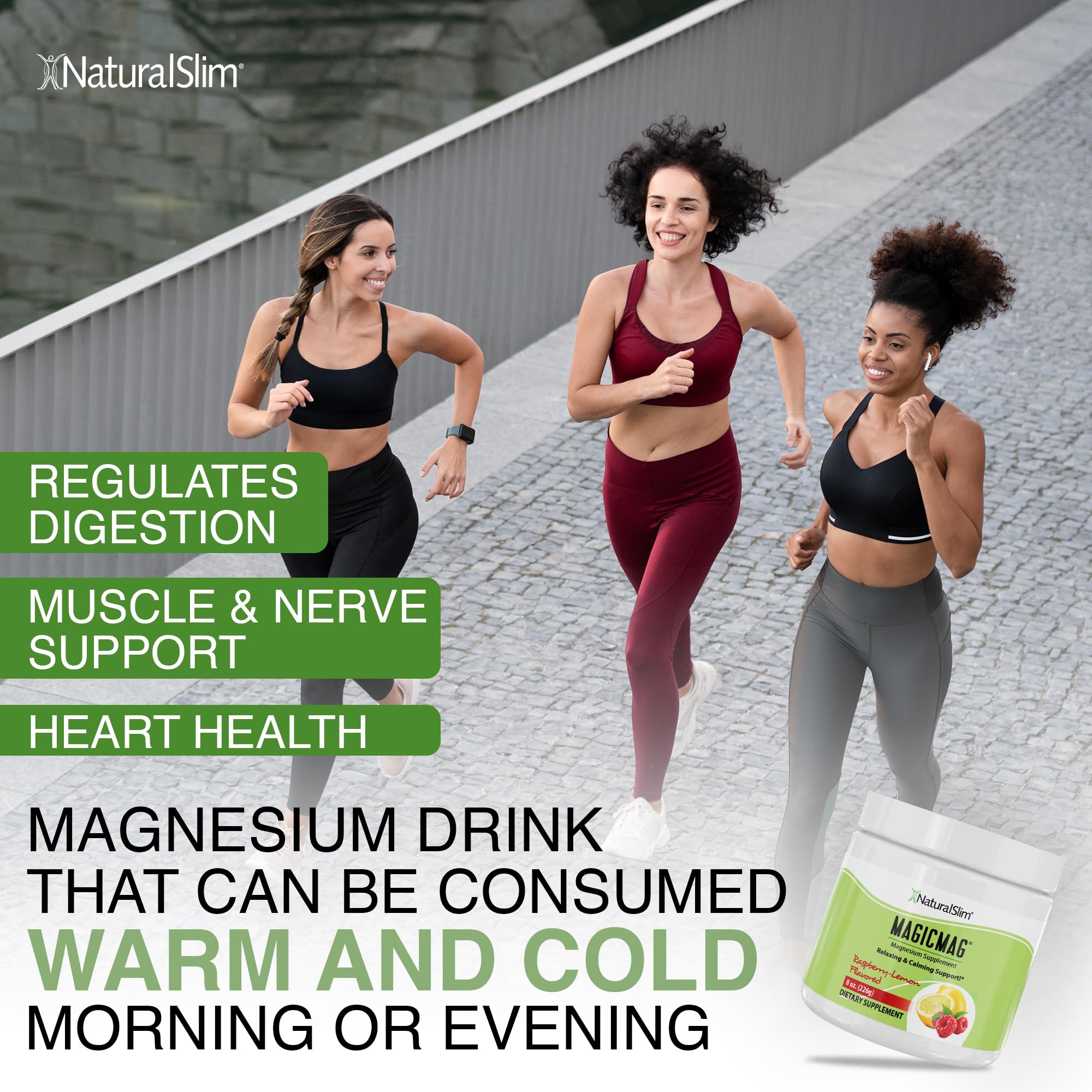 Foto 4 pulgar | Suplemento De Magnesio Naturalslim Magicmag Pure 240 Ml - Venta Internacional.