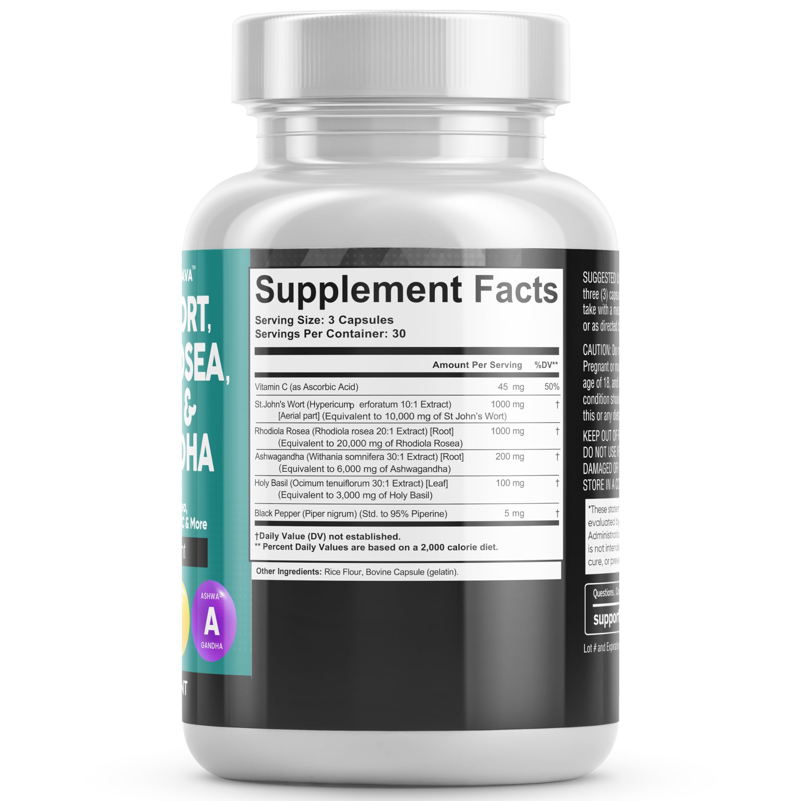 Foto 8 pulgar | Supplement Clean Nutraceuticals Positeava Mood Support 90 Cápsulas - Venta Internacional.