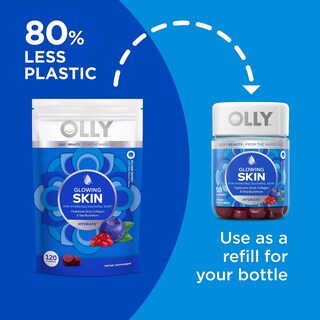 Foto 6 | Suplemento Olly Glowing Skin Collagen Gummy 120 Unidades - Venta Internacional.