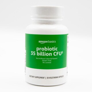 Foto 1 | Probiotic Amazon Basics 35 Mil Millones De Cfu (30 Cápsulas Vegetarianas) - Venta Internacional.