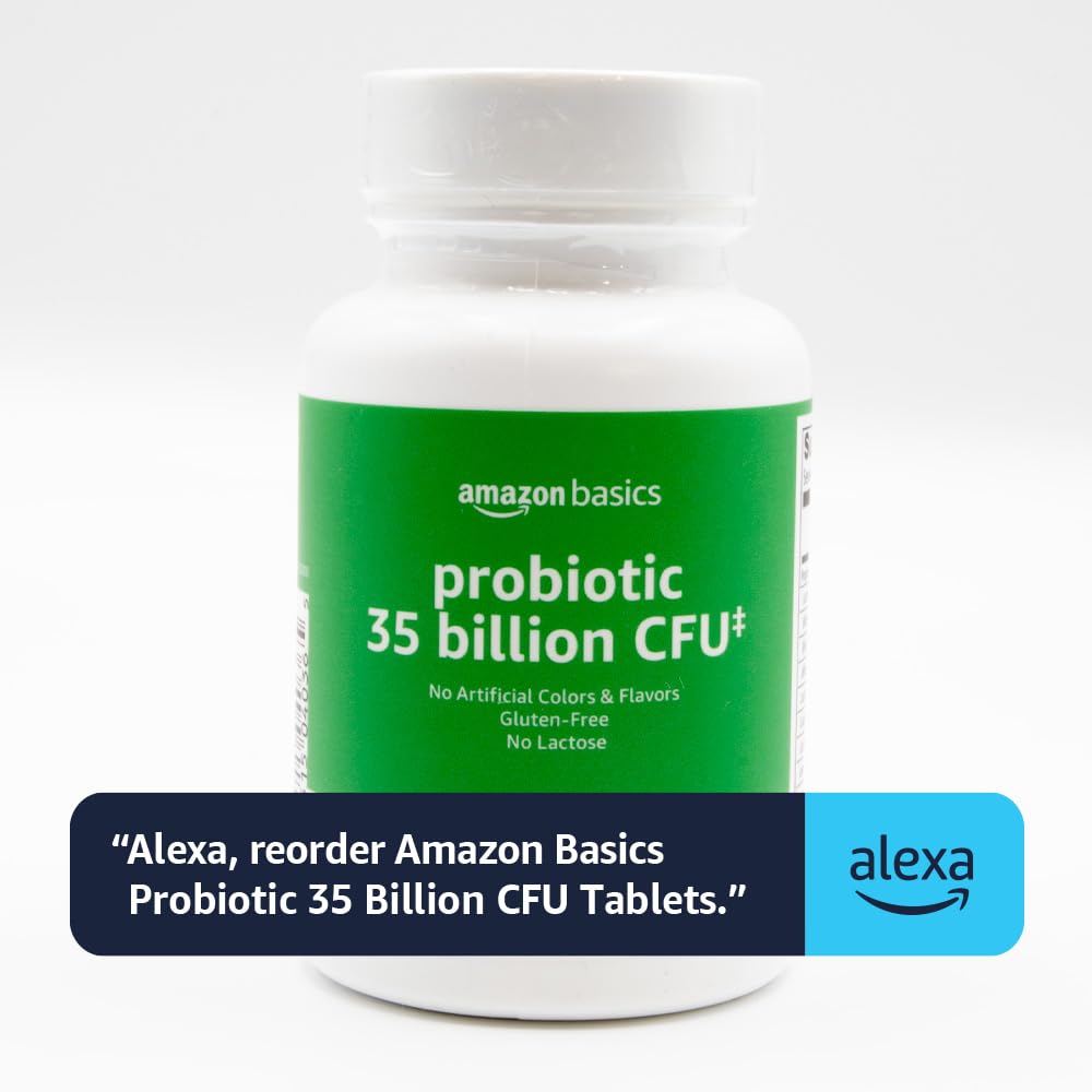 Foto 7 pulgar | Probiotic Amazon Basics 35 Mil Millones De Cfu (30 Cápsulas Vegetarianas) - Venta Internacional.