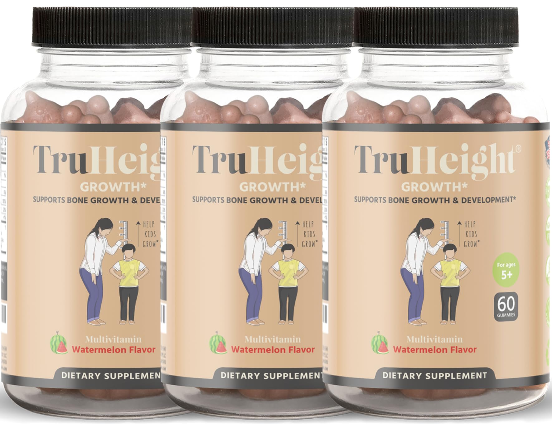 Foto 2 pulgar | Suplemento De Crecimiento En Altura Truheight Gummies Para Niños Y Adolescentes - Venta Internacional.