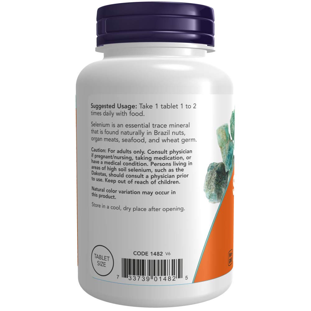Foto 4 pulgar | Suplementos Now Foods Selenio (l-selenometionina) 100 Mcg - Venta Internacional.