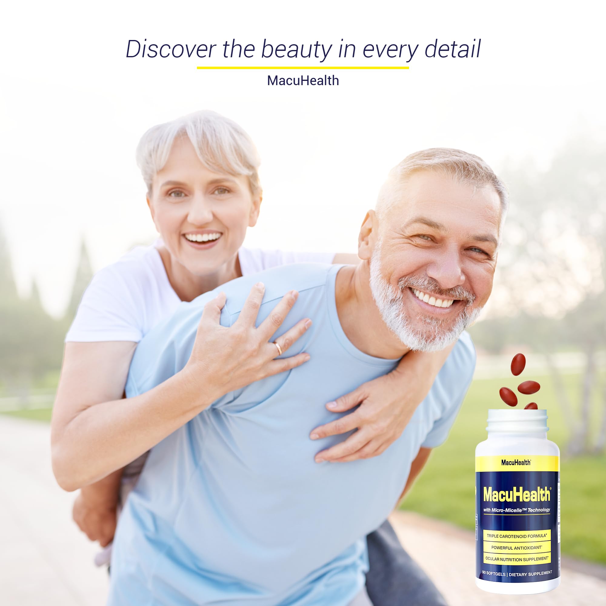 Foto 6 | Vitaminas Para Ojos Macuhealth Triple Carotenoid 90 Cápsulas Blandas - Venta Internacional.