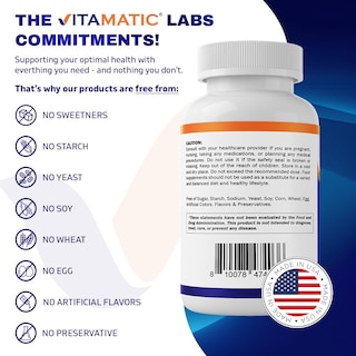 Foto 4 | Suplemento Vitamático De Taurato De Magnesio 1500 Mg 180 Cápsulas - Venta Internacional.