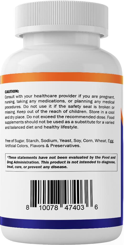 Foto 7 pulgar | Suplemento Vitamático De Taurato De Magnesio 1500 Mg 180 Cápsulas - Venta Internacional.